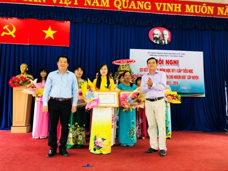 Hội nghị sơ kết học kỳ I năm học 2017 – 2018 Cấp tiểu học
